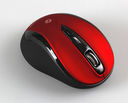 Беспроводная оптическая беззвучная мышь Smarbuy 612AG (Red/Black) — фото, картинка — 2