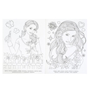 Романтичные образы. Раскраска — фото, картинка — 3