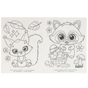 Пушистые друзья. Раскраска — фото, картинка — 2