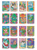 Раскраска по номерам. Премиум. Капибара и Гусь — фото, картинка — 9