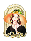 Девушки и искусство. Раскраска — фото, картинка — 9