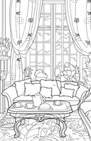 Винтажная раскраска для уютных вечеров — фото, картинка — 12