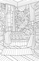 Винтажная раскраска для уютных вечеров — фото, картинка — 3