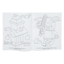 Волшебная книга. По мотивам Майнкрафт. Раскраска — фото, картинка — 1