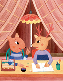 Белочка не умеет говорить 