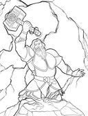 Герои славянских мифов. Познавательная раскраска — фото, картинка — 3