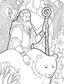 Герои славянских мифов. Познавательная раскраска — фото, картинка — 7