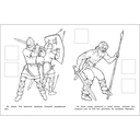 Раскраска с наклейками. Для мальчиков. Викинги — фото, картинка — 4