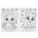 Милые фамильяры. Раскраска — фото, картинка — 2