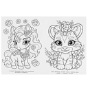 Милые фамильяры. Раскраска — фото, картинка — 3