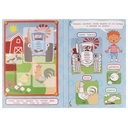 Раскраски и аппликации. Синий трактор. Кто живёт на ферме? — фото, картинка — 1