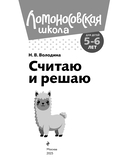 Считаю и решаю: для детей 5-6 лет — фото, картинка — 1