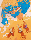 Калмыцкие сказки. Мангас и трое смелых братьев — фото, картинка — 4