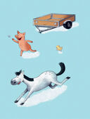 Маленький красный Трактор и зимние чудеса — фото, картинка — 2